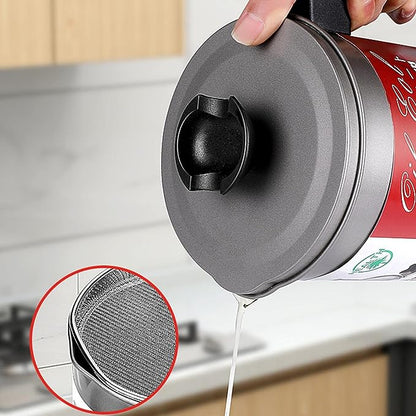 Fryer Oil Filter Pot Carbon Steel