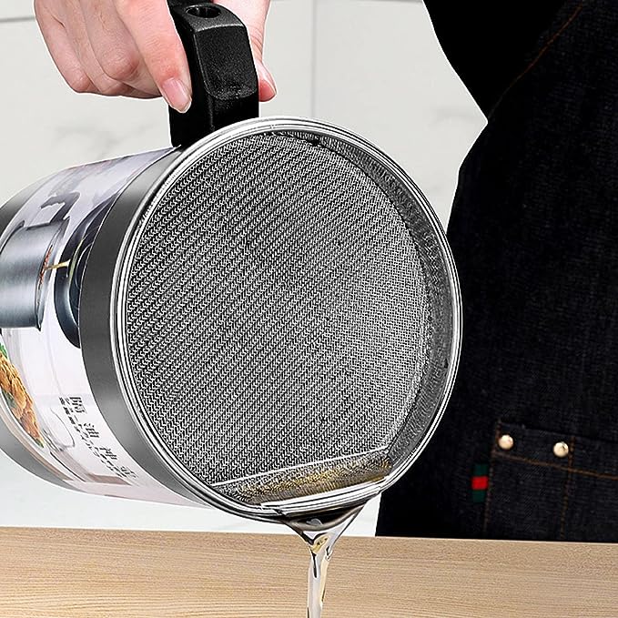 Fryer Oil Filter Pot Carbon Steel