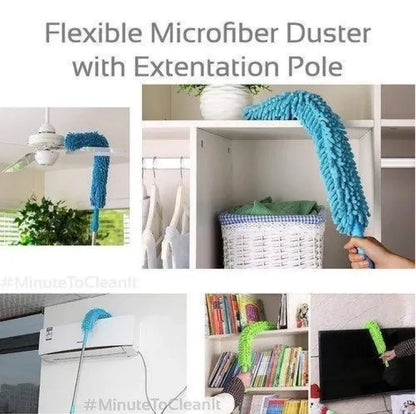 Telescopic Microfiber Fan Duster | Random color