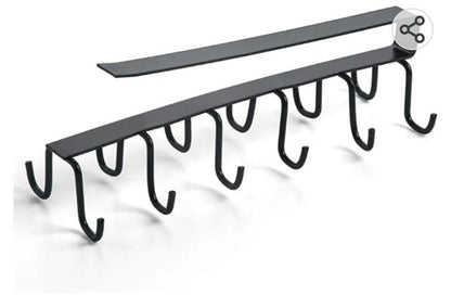 10-Hook Under Cabinet Organizer