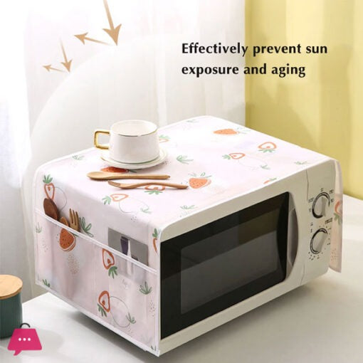 Microwave Oven Dust Proof Cover | Random Design