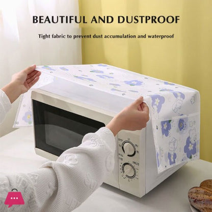 Microwave Oven Dust Proof Cover | Random Design