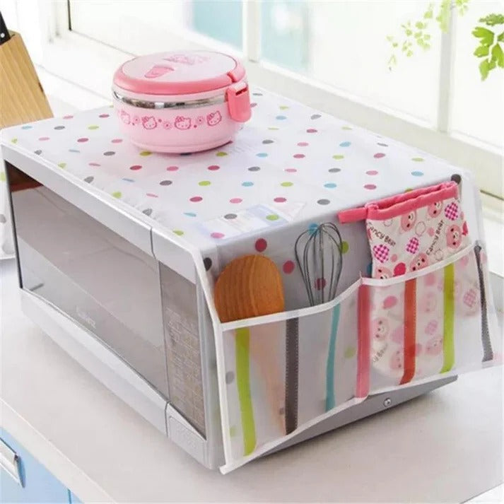 Microwave Oven Dust Proof Cover | Random Design