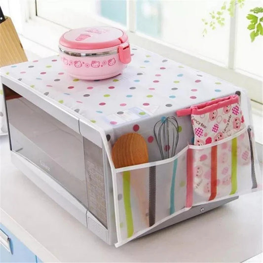 Microwave Oven Dust Proof Cover | Random Design