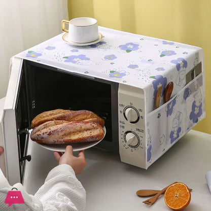 Microwave Oven Dust Proof Cover | Random Design