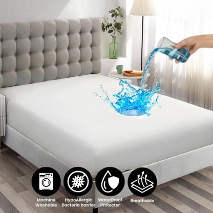 Waterproof Mattress Protector (Random Color)