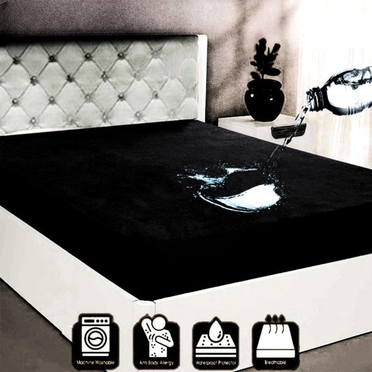 Waterproof Mattress Protector (Random Color)
