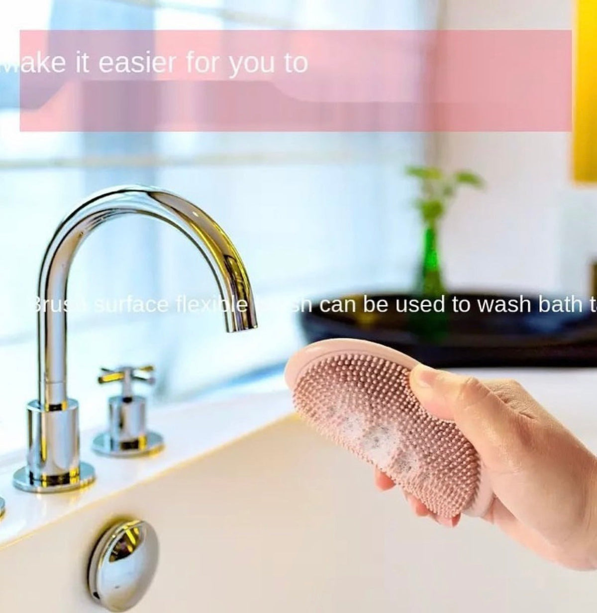 2 in 1 Silicone Soap Holder Double Sided | Random Color