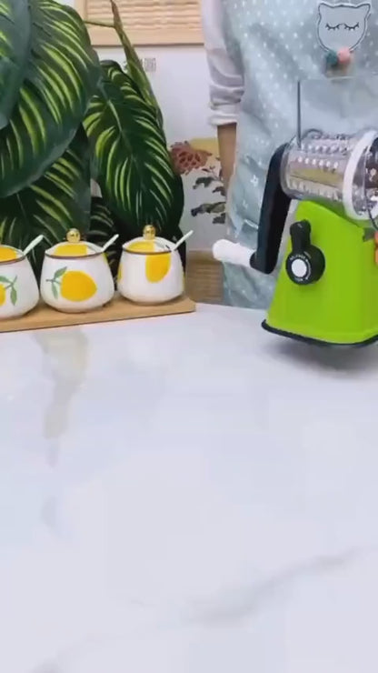 Hand Crank Vegetable Cutter